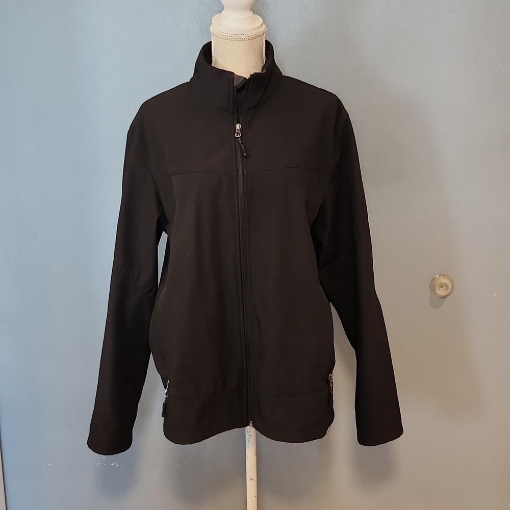Champion Venture dry fleece lined active wear windbreaker utility jacket